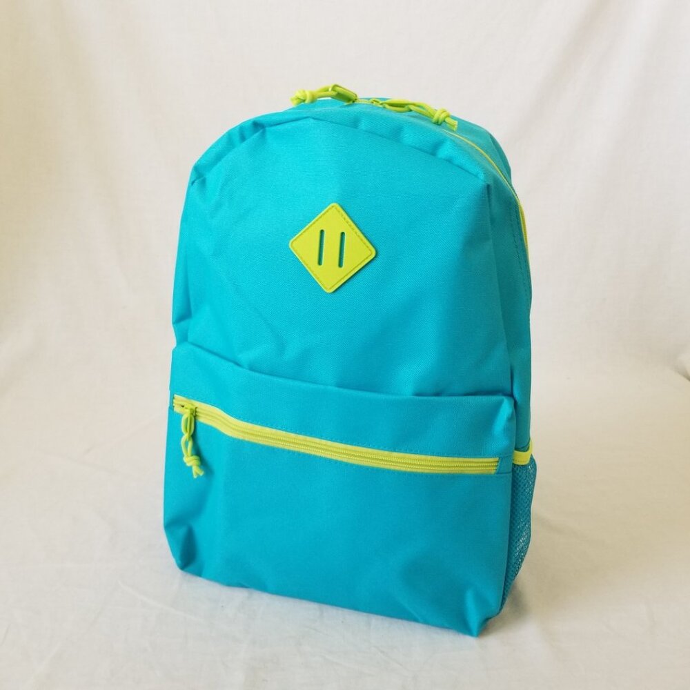 New! Lightweight Turquoise/Green Basic Backpack W… - image 2